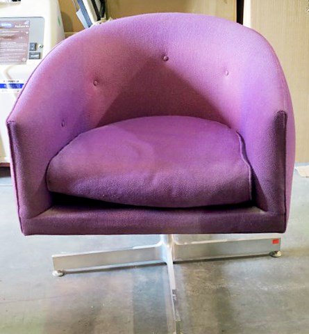 MODERN STYLE ARM CHAIR: Milo Baughman for Thayer Cogin.