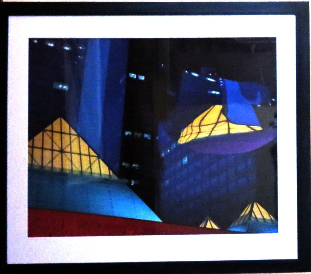 KASTEN, BARBARA (b. 1936, American): Cibachrome photograph. Titled: "Architectural Site II". Unsigned and dated 1986. Bears label in verso. Custom framed. Measures: 47" H x 60" W. Provenance: John Weber Gallery, 142 Greene Street, New Yo