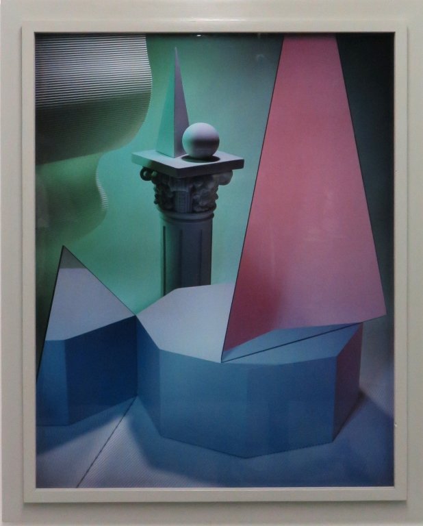 LASTEN, BARBARA (b. 1936, American): Cibachrome photograph. Titled: " Construct XXII" Unsigned. Dated 1984. Bears label on verso. Custom framed. Measures: 40' H x 30" W. Provenance: John Weber Gallery, 142 Greene Street, New York, NY 100