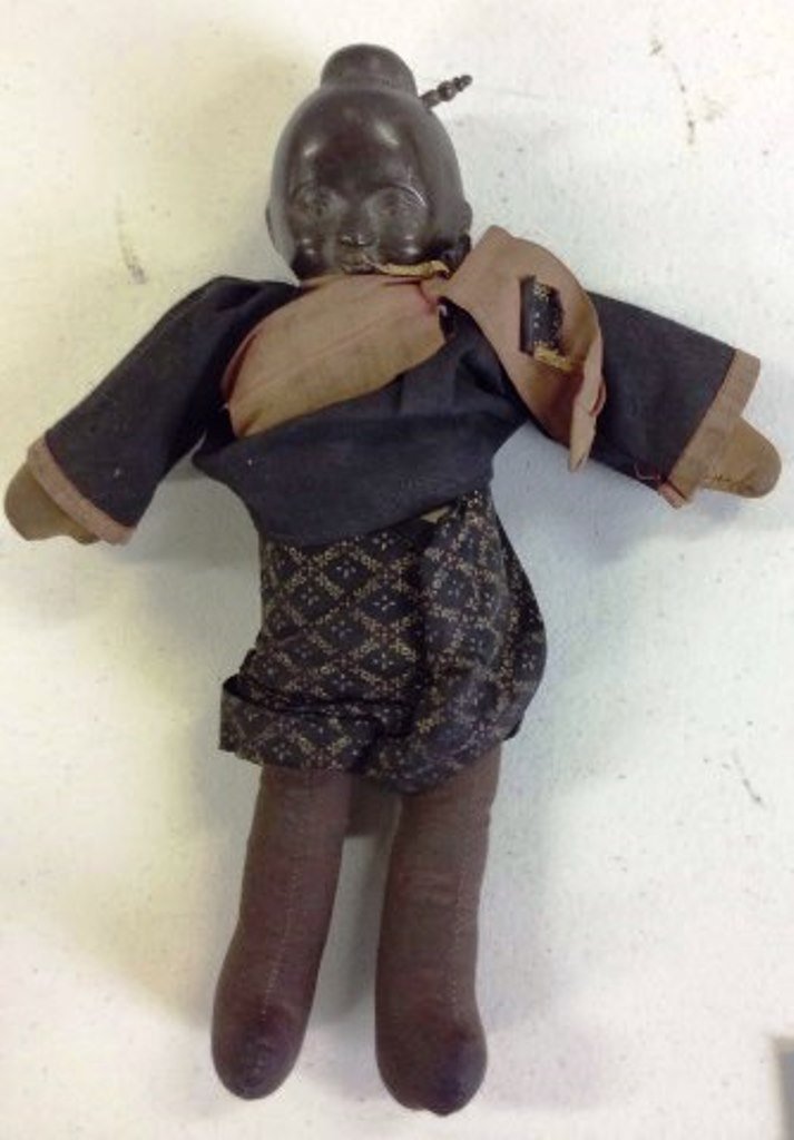 Puppet with Bronze Doll Head: Puppet with Bronze Doll Head