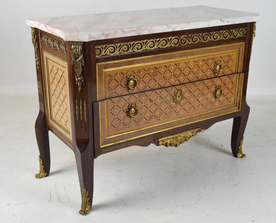 French Gilt Bronze Commode (1 of 10)