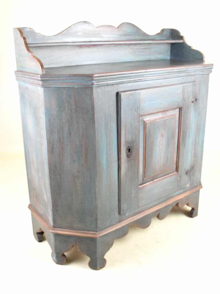 18th Century Painted French Cabinet (1 of 10)
