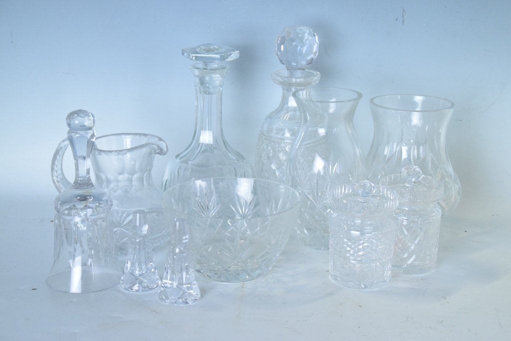 Waterford Crystal, 15 pcs: decanters, jars, vases (1 of 8)