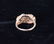 Art Deco 14K Rose Gold Ruby & Diamond Ring - 3