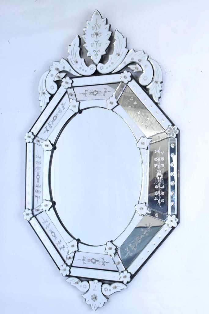 Venetian Style Octagonal Mirror (1 of 5)