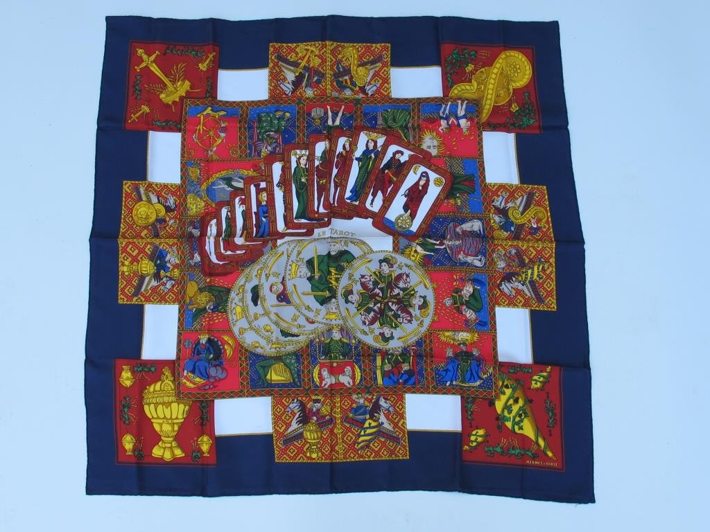 Hermes Silk Scarf "Le Tarot" Print (1 of 9)