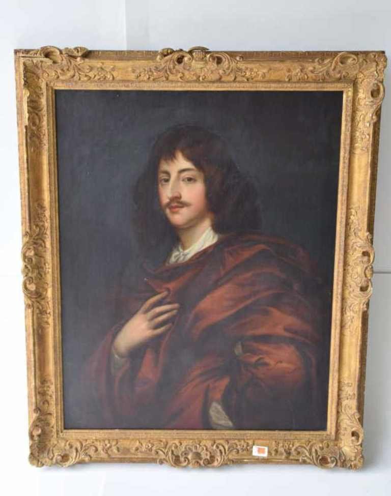 Large Oil on Canvas Portrait (1 of 5)