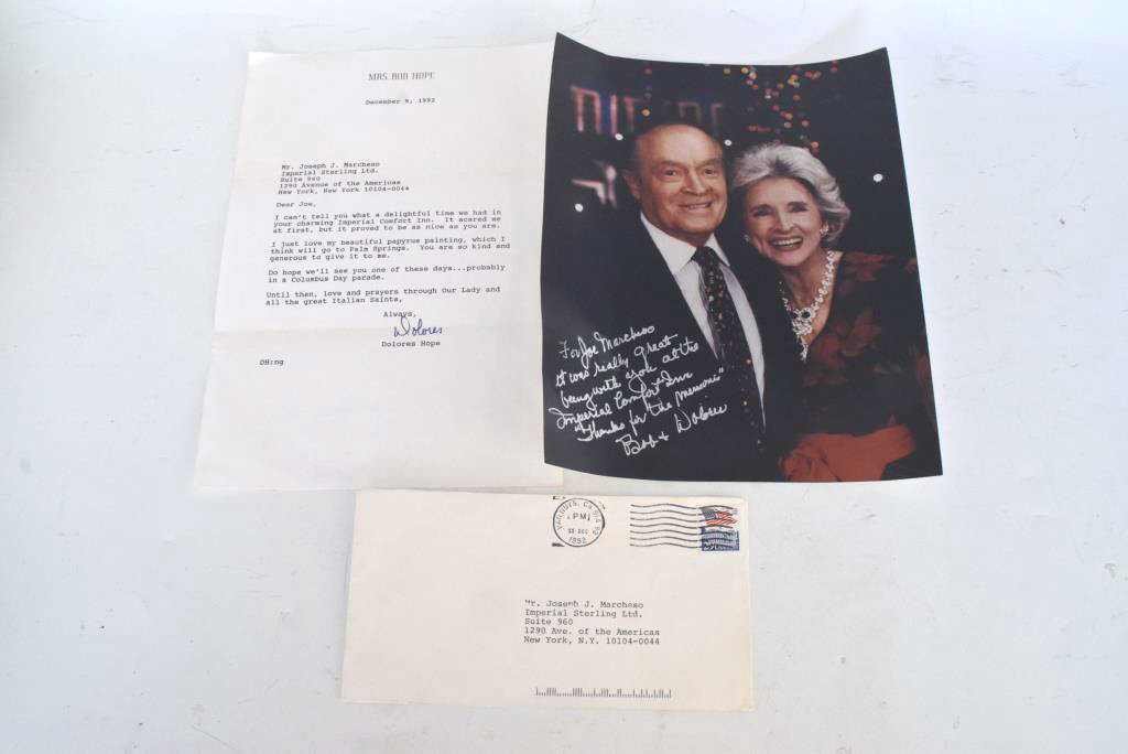 Bob Hope Autographed Photo (1 of 10)