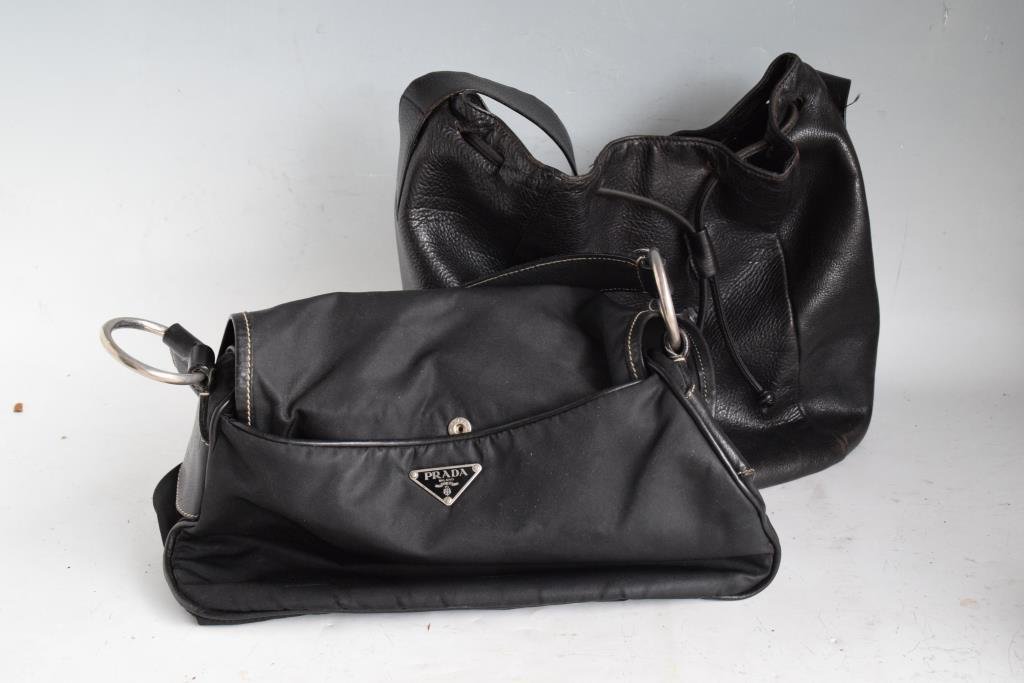 Two Prada Bags, Leather and Nylon with Leather (1 of 6)