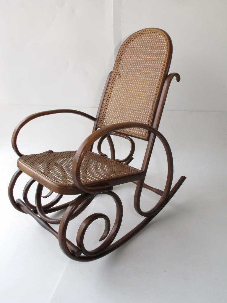 Bent Wood Rocking Chair (1 of 6)