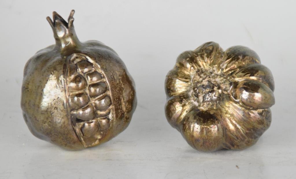Weighted Sterling Silver Pomegranate and Garlic (1 of 9)