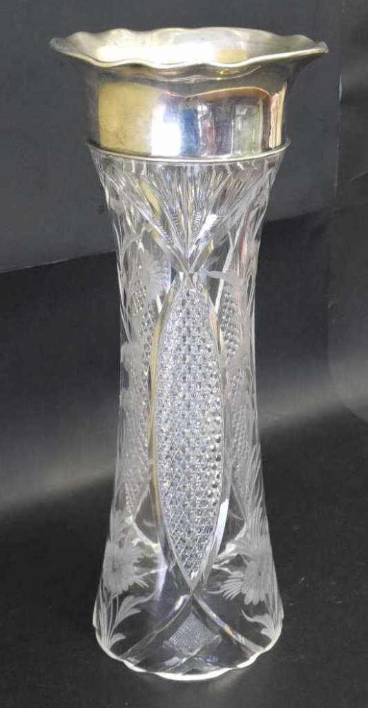 Gorham 1911 Crystal with Sterling Silver Mount (1 of 6)