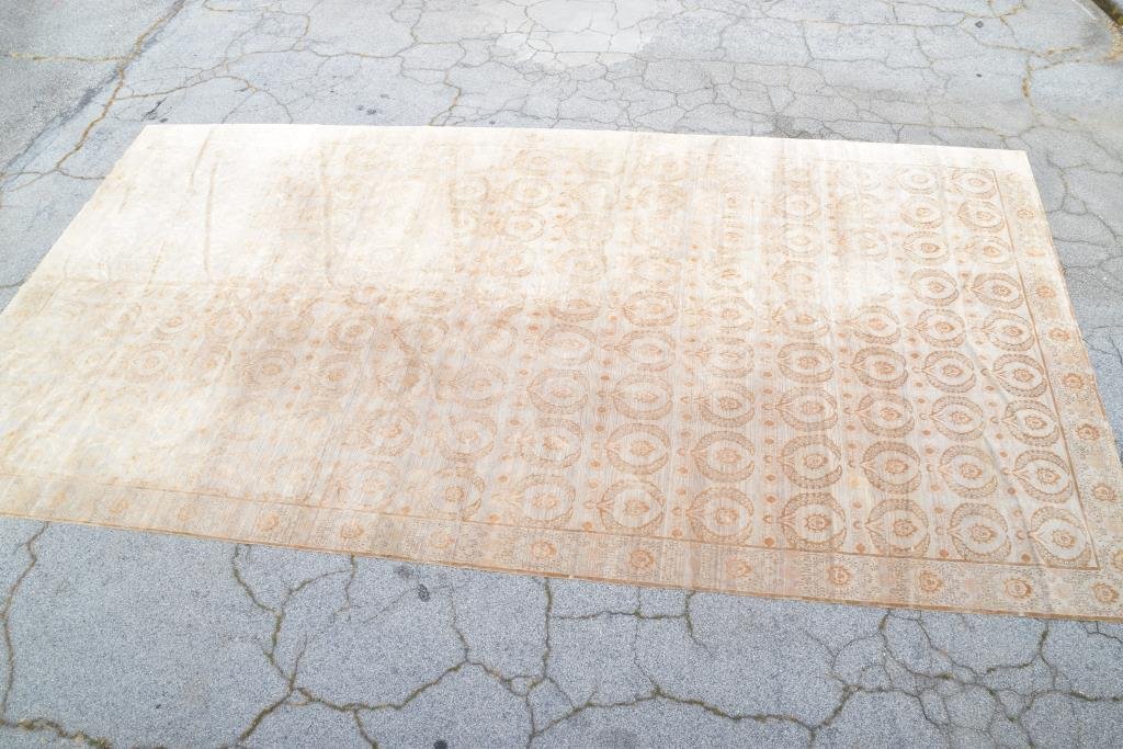 Palace Size Hand Knotted Silk Nepalese Carpet (1 of 7)