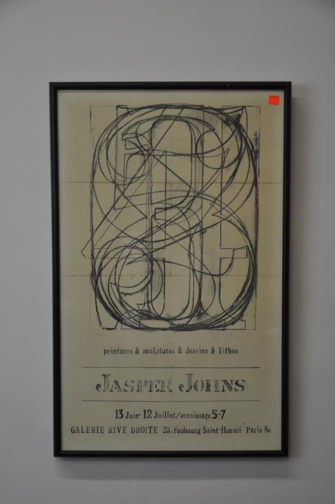 Jasper Johns Exhibition Poster Print (1 of 8)