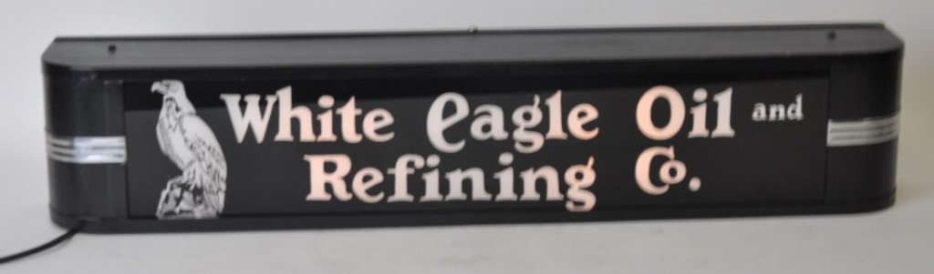 White Eagle Oil & Refining Co. Lighted Sign (1 of 3)