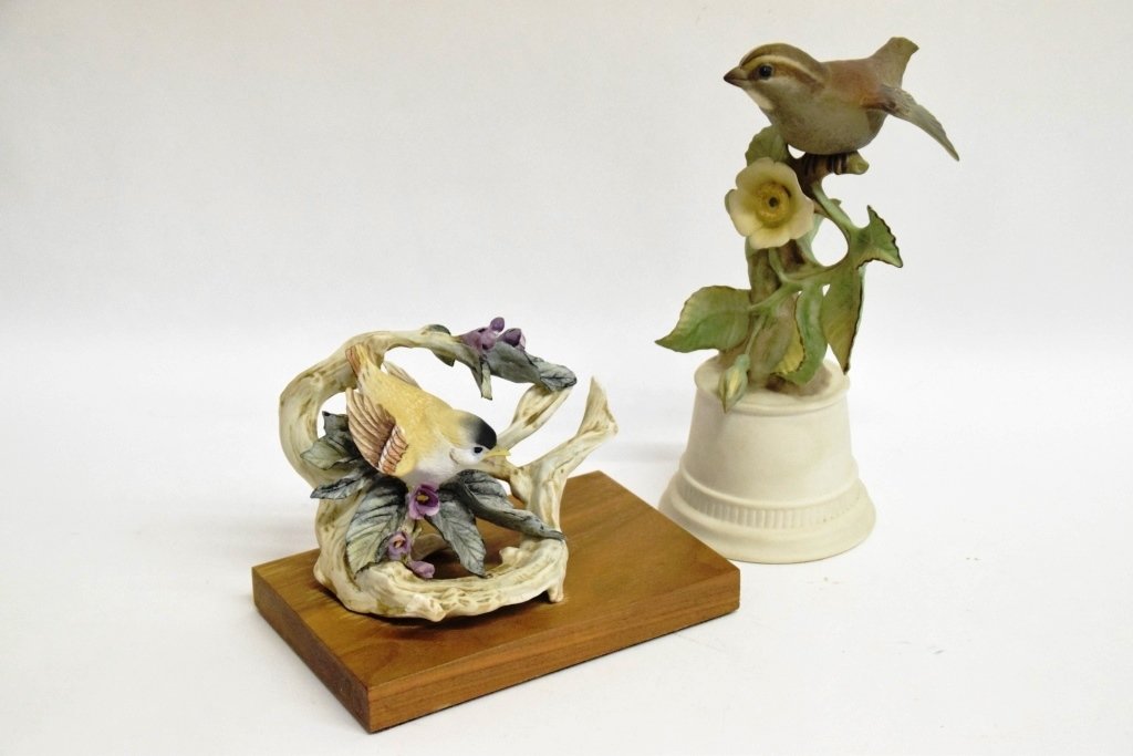 Two Porcelain Bird Figurines Cybis and Boehm (1 of 10)