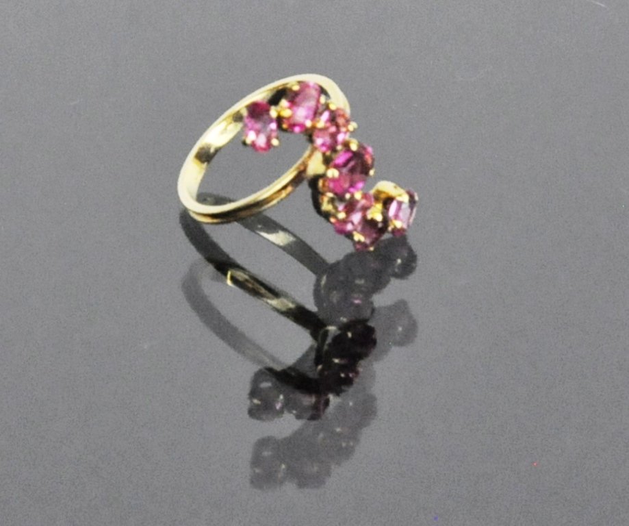 Ladies 14K Yellow Gold/Pink Tourmaline Ring (1 of 4)