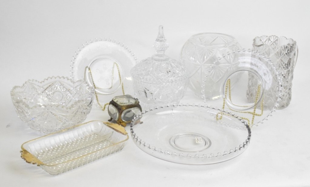 8 Pieces Cut Crystal (1 of 10)