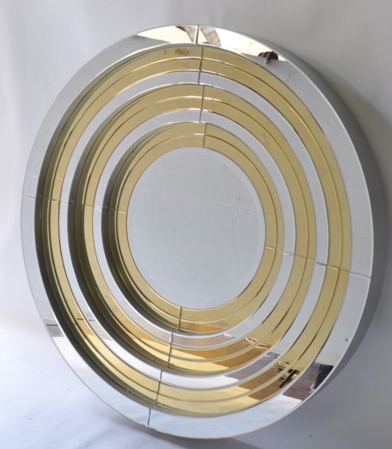 Paul Evans Influence Circular Millenium Mirror (1 of 1)