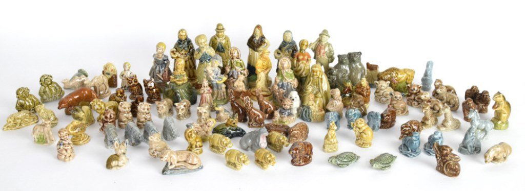104 Miniature English Wade Figurines (1 of 10)