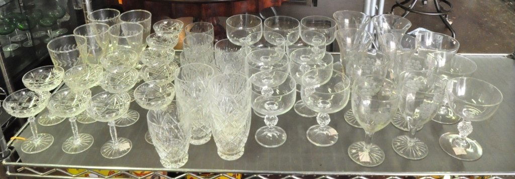 Set 59 Crystal, Glass Stemware (1 of 3)