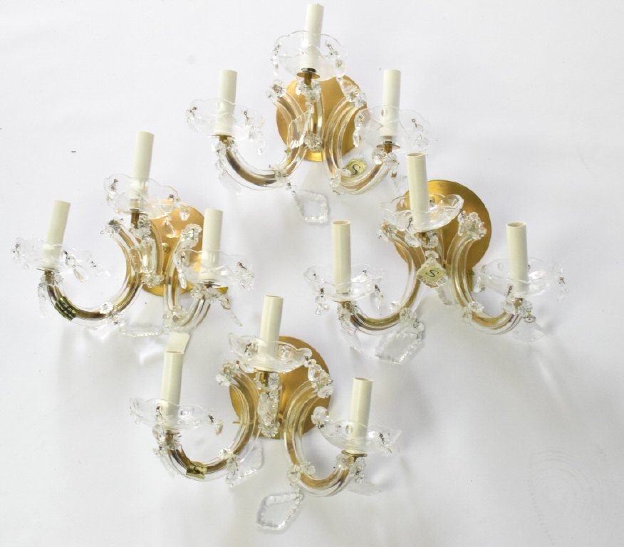 Lot of 4 Venetian Sconces (1 of 8)