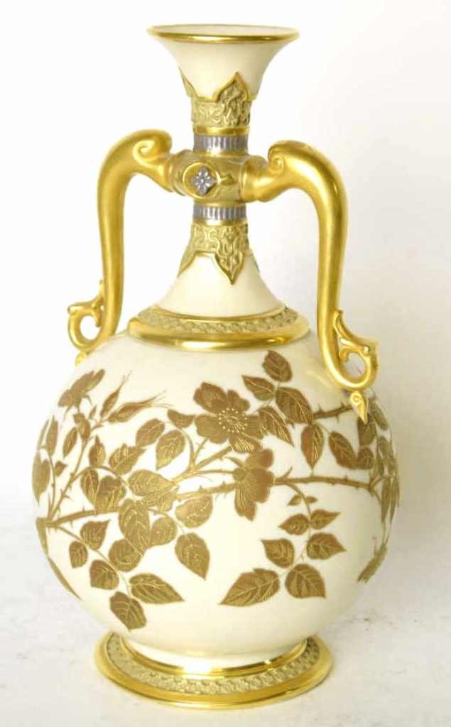 Royal Worcester 19th Century Vase (1 of 10)
