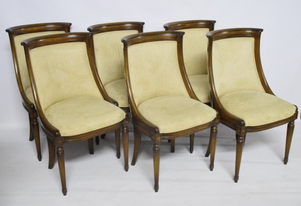 Set of 6 Mahogany Regency Style Chairs (1 of 8)