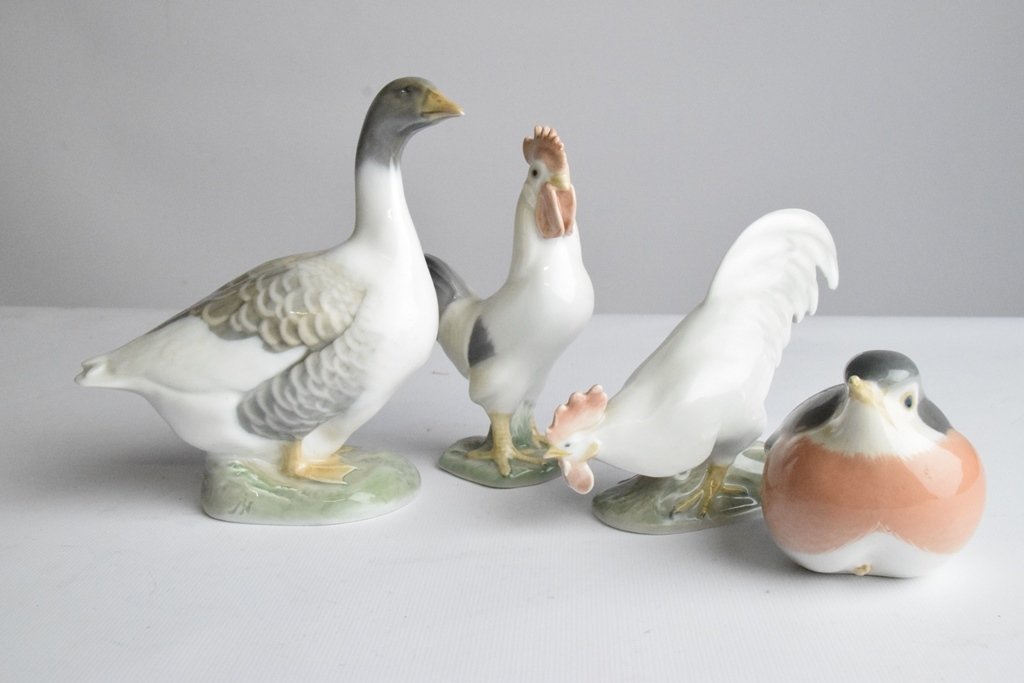Group Four Royal Copenhagen Birds (1 of 6)