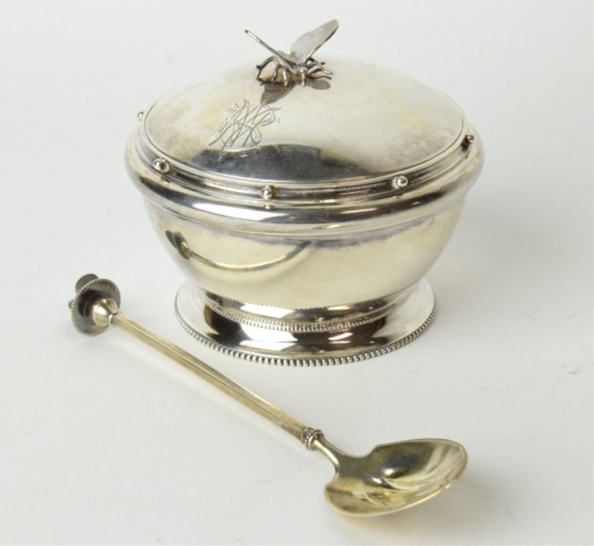 Gorham, Starr & Marcus Sterling Lidded Dish (1 of 10)