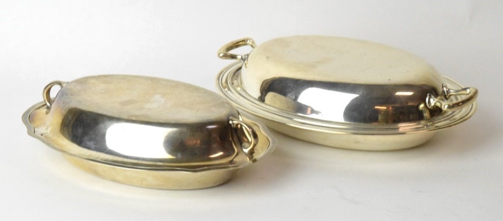 Two Sterling Silver Lidded Tureens (1 of 8)