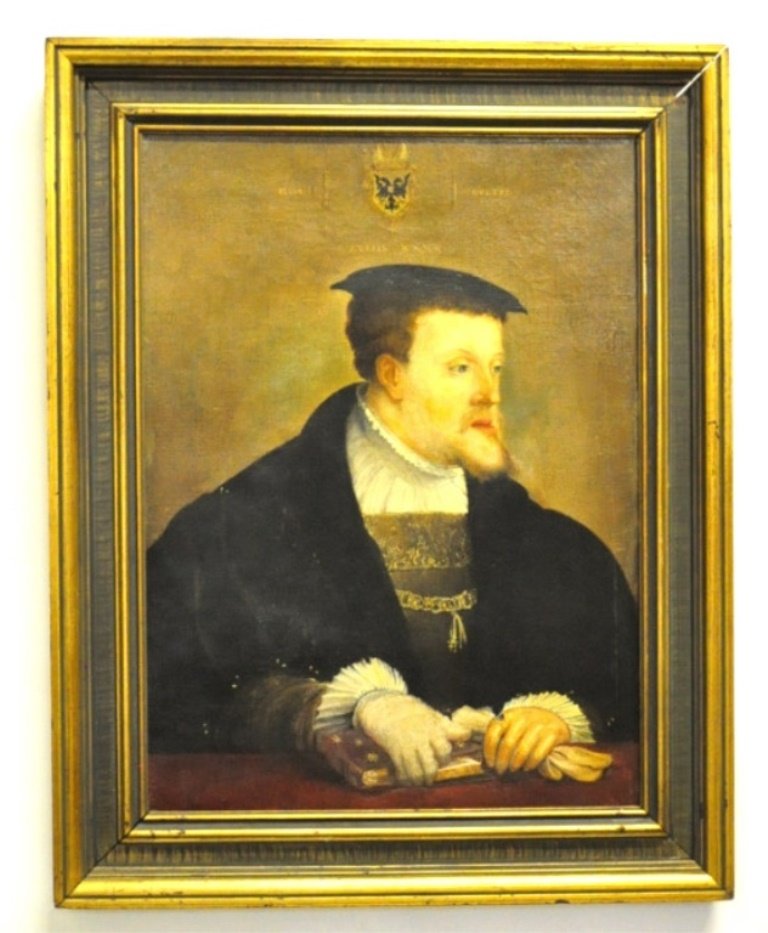 O/C Painting of a Renaissance Man (1 of 9)