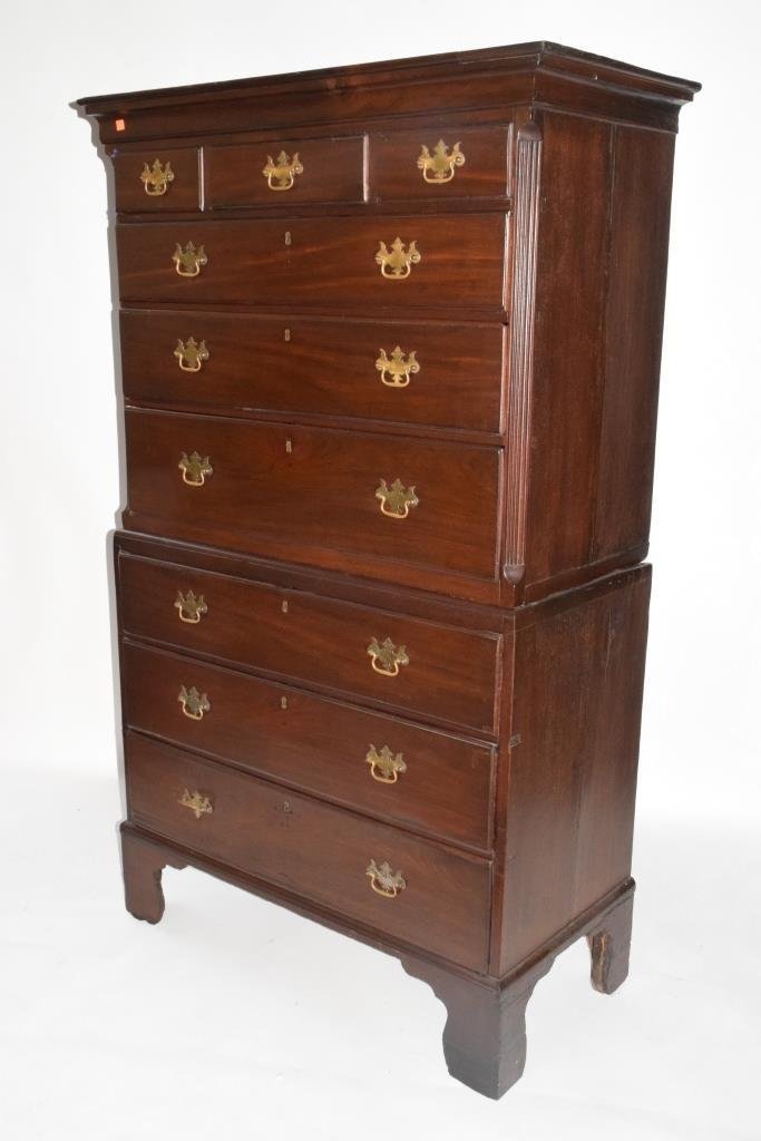 18th Century American Chest on Chest (1 of 9)
