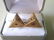 Pair 14K Yellow Gold, Ruby Cuff Links - 2