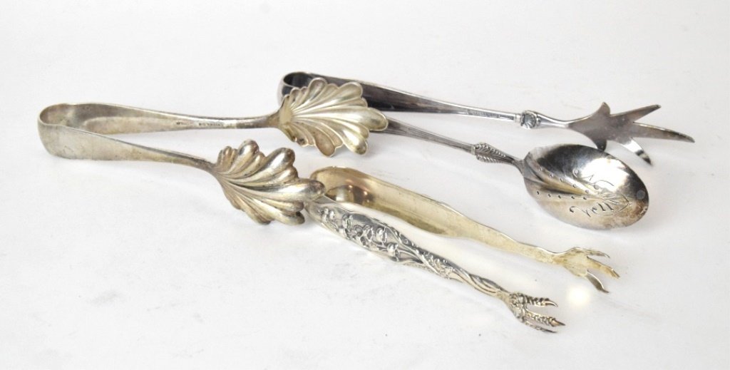 Group 3 Sterling Silver Tongs (1 of 10)