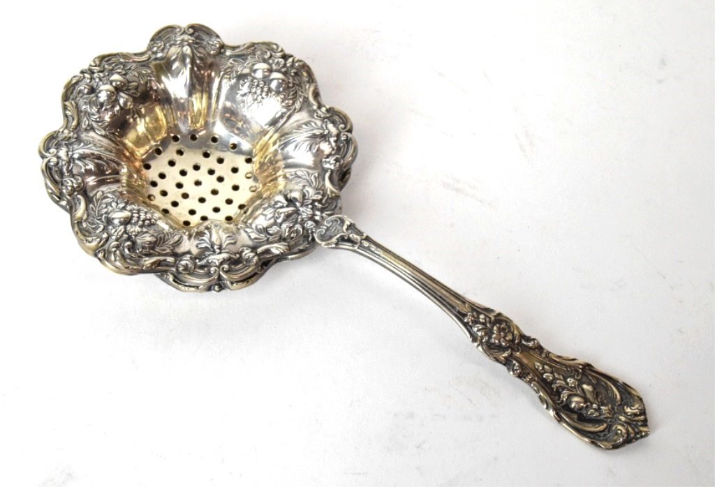 Reed & Barton Francis I Sterling Tea Strainer (1 of 9)