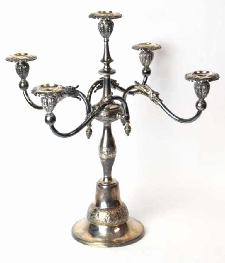 Meriden Company Silver Plated Candelabra (1 of 10)