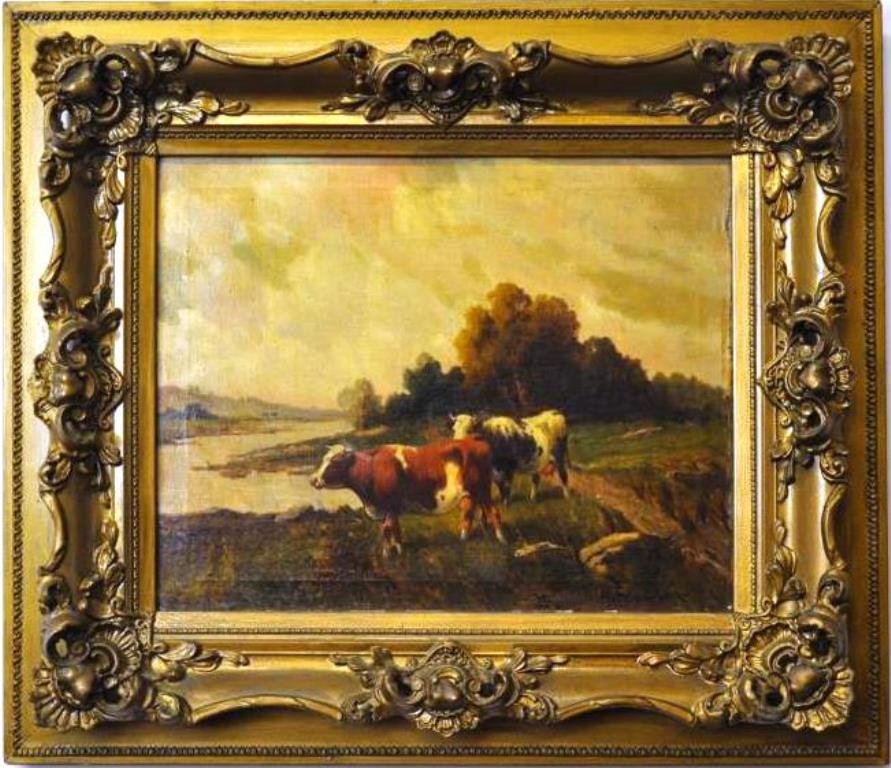 H Flambeau Oil on Canvas (1 of 8)