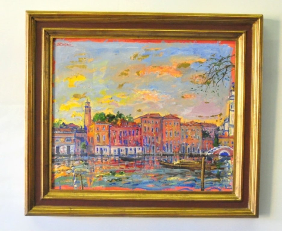 Bruno Zupan (1939-) Venetian Houses (1 of 10)