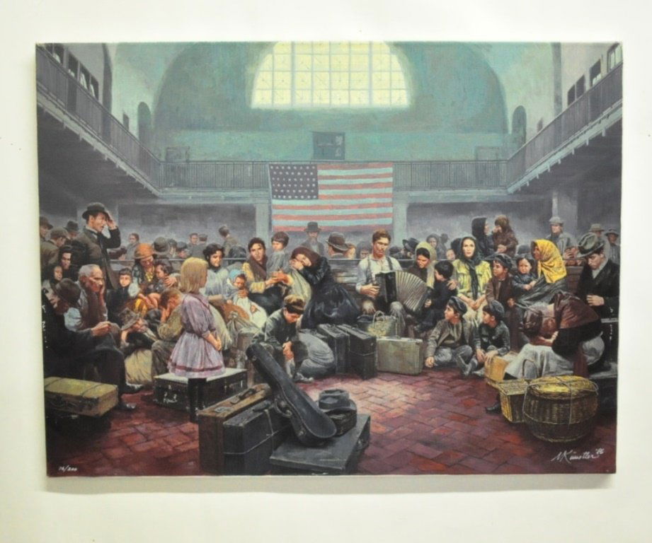 Mort Kunstler (b. 1931) Signed Serigraph (1 of 7)