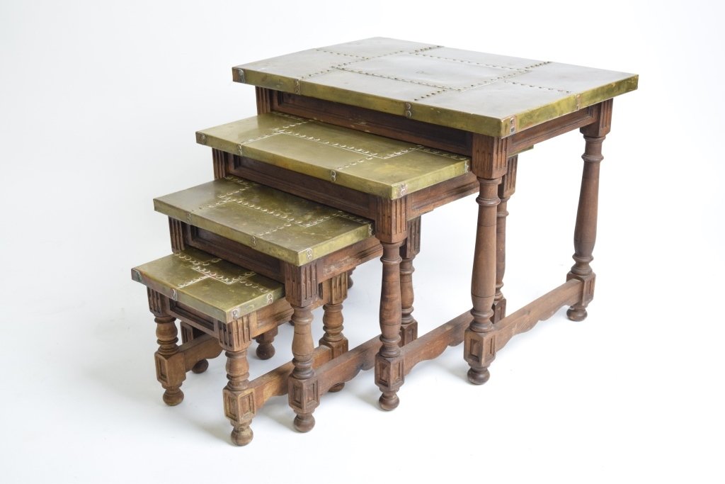 Set of Four Nesting Tables (1 of 9)