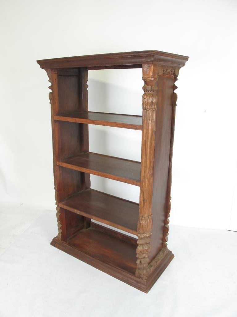 Carved Continental Book Shelf. (1 of 7)