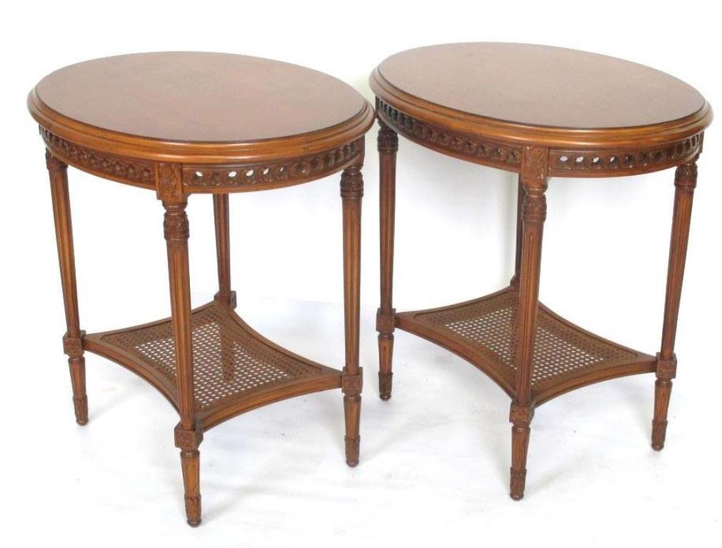 Pair Decorative Modern Side Tables (1 of 6)