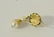 Pair Antique 14k Yellow Gold and Pearl Earrings - 3