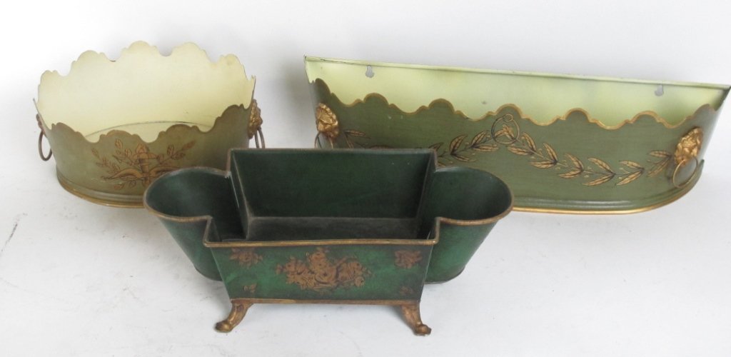 Group 3 Tole Planter Boxes (1 of 4)
