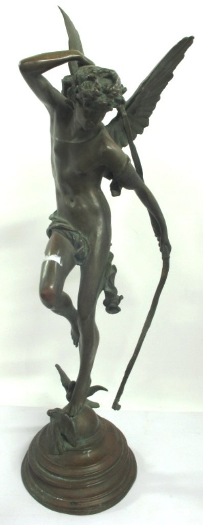 Bronze Figure of a Warrior Angel (1 of 9)