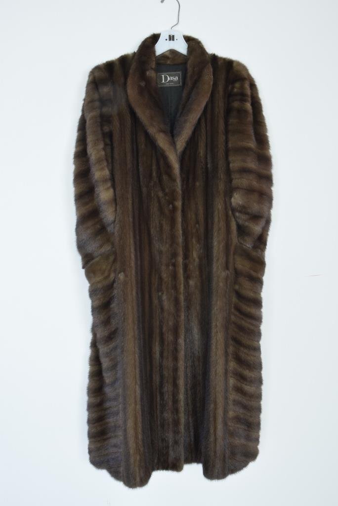 Blue Mist Full Length Mink Coat (1 of 8)