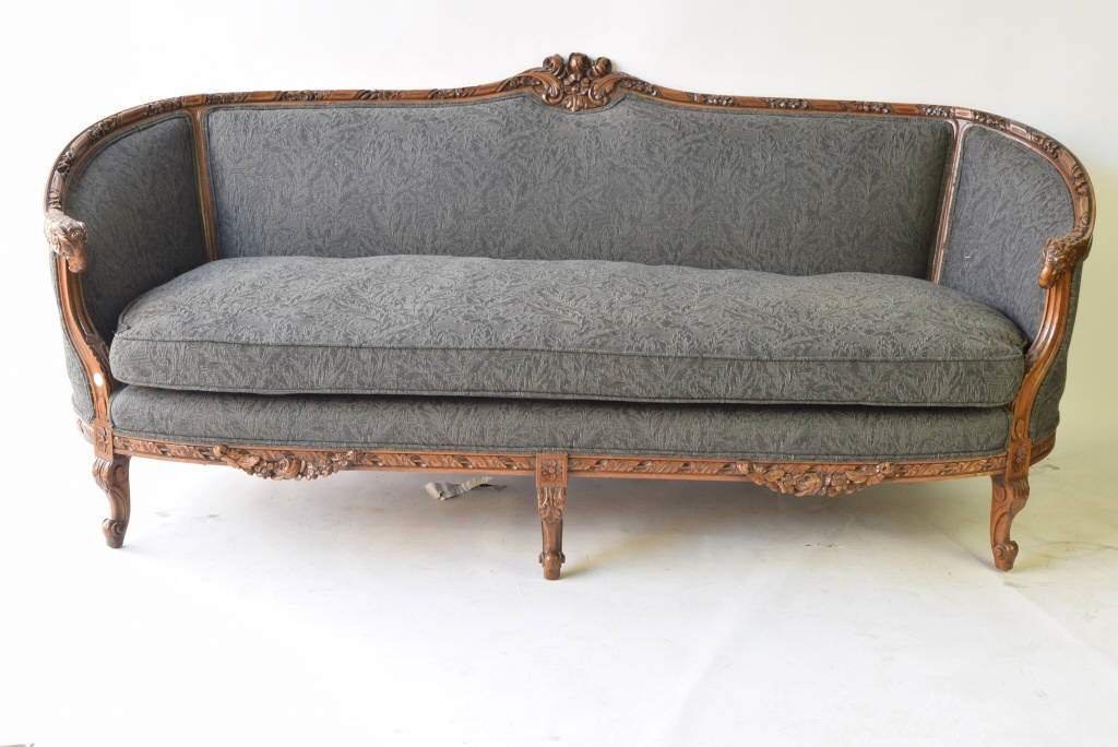 Carved Frame Sofa (1 of 7)