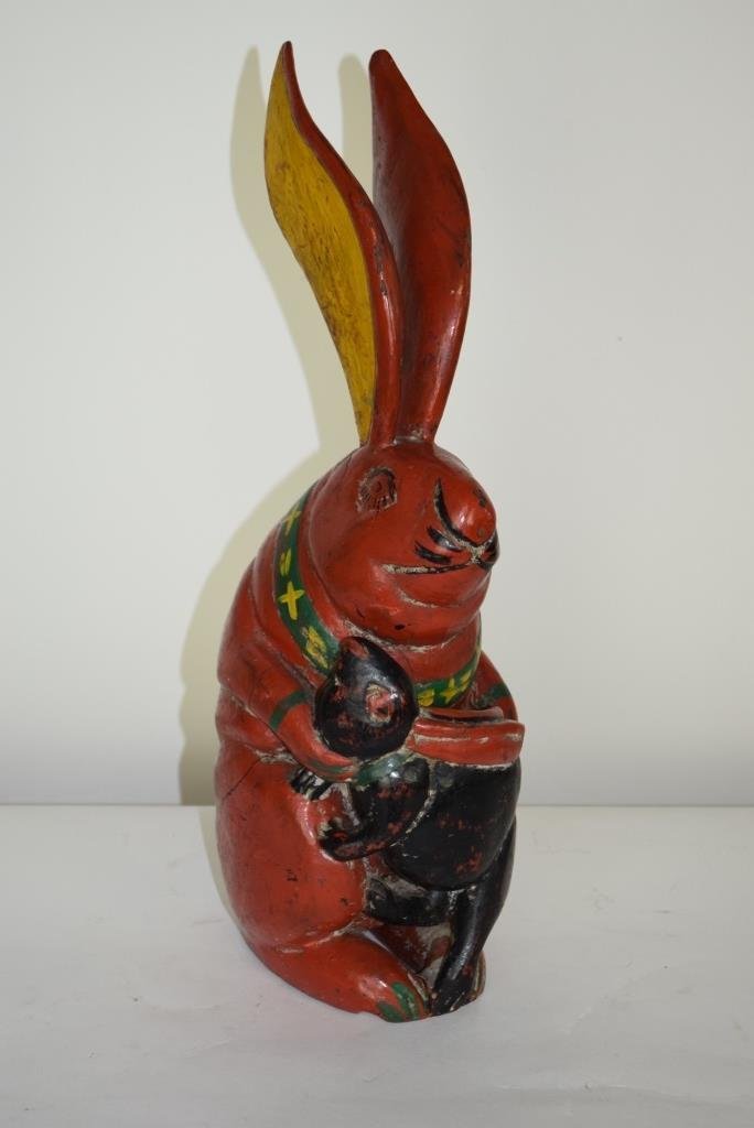Lacquered Oriental Rabbit (1 of 5)