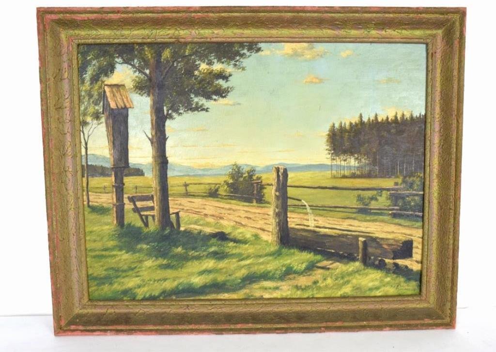 F Winter Landscape Painting (1 of 9)